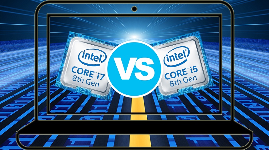 Intel Core i7-8550U vs i5-8250U